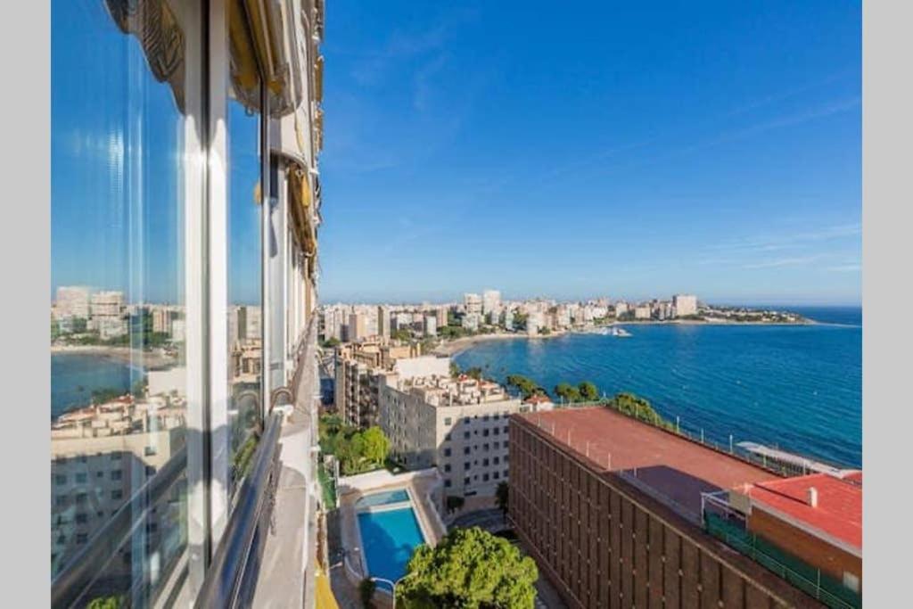 Апартаменти Playa Albufereta. Espectaculares Vistas Al Mar. Аліканте Екстер'єр фото
